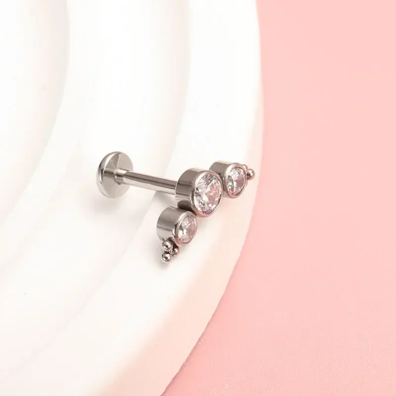 ASTM F136 Titanium Piercing 16 - огляд і ціна Cluster Stud Ear