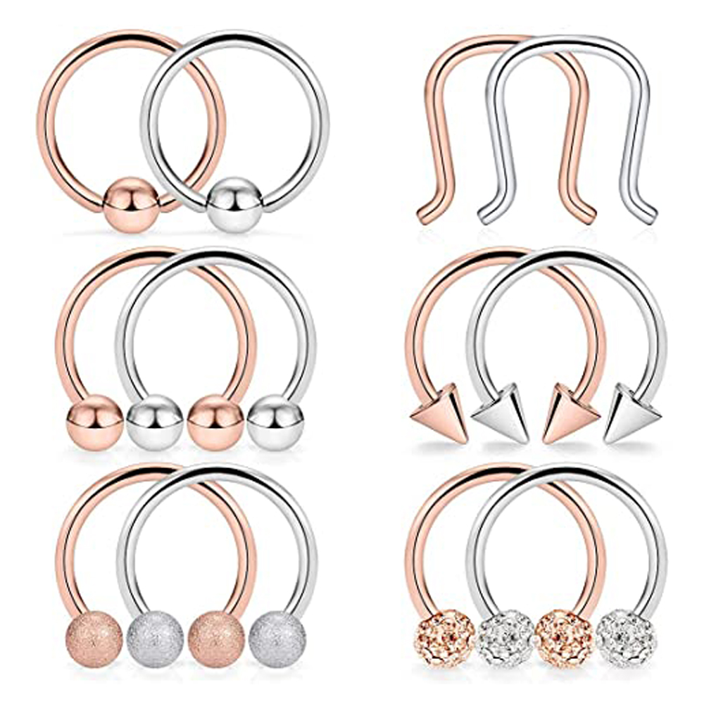 Stainless Steel Hinged Seamles - огляд і ціна Clicker Ring Seamless