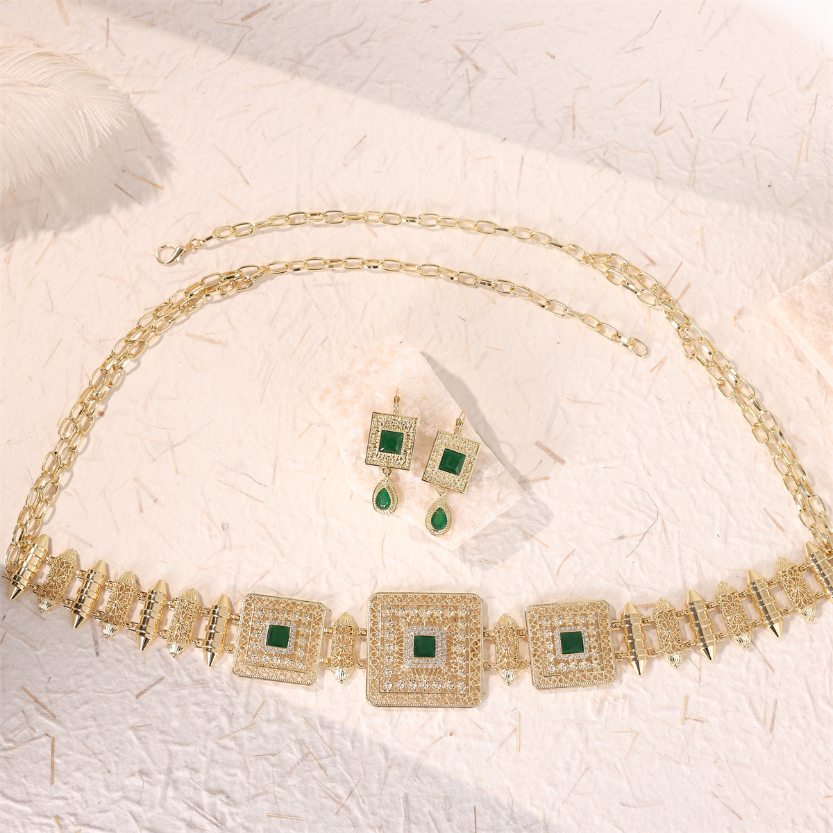 Moroccan Bride Waist Chain Ear - огляд і ціна Body Jewelry Videos