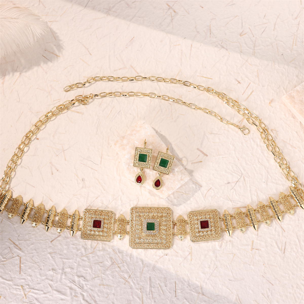 Moroccan Bride Waist Chain Ear - огляд і ціна Body Jewelry Videos