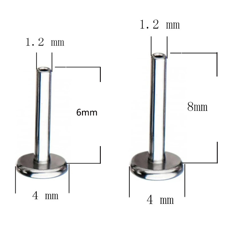 ASTM F136 Titanium PIERC 3 CZ  - огляд і ціна Cluster Stud Ear