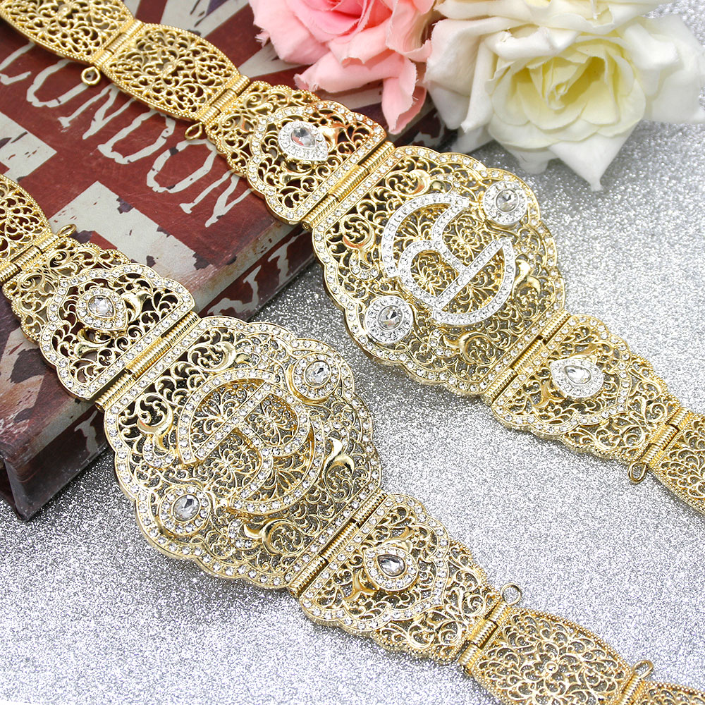 Gold Color Moroccan Kaftan Bel - огляд і ціна Body Jewelry Europe