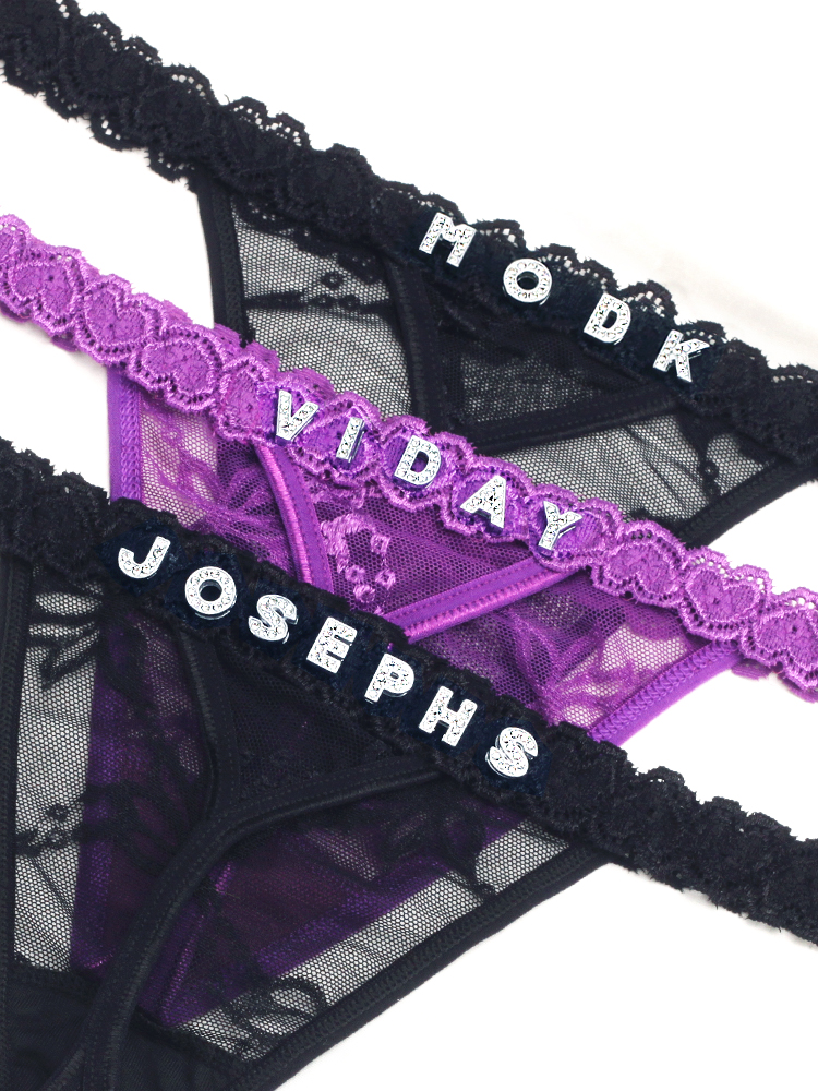 Customize Thongs Crystal Name  - огляд і ціна Body Jewelry Names